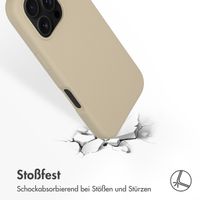 Accezz Liquid Silikoncase mit MagSafe für das iPhone 16 Pro - Stone