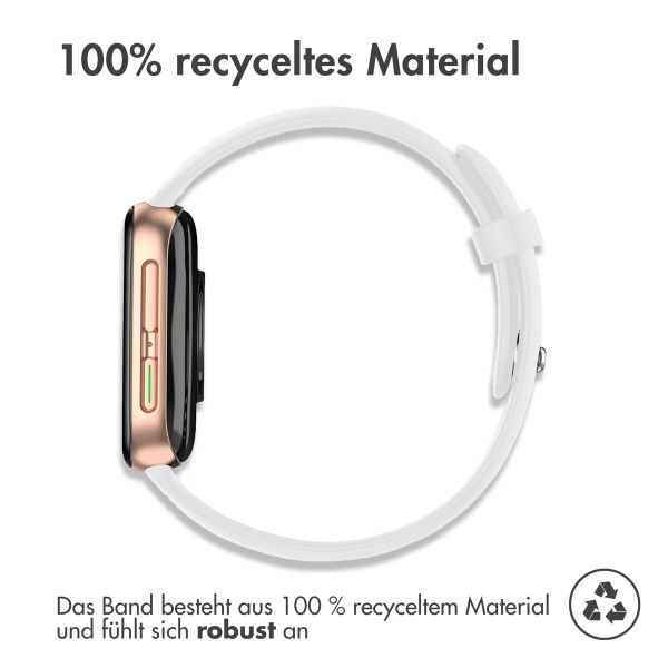 imoshion Silikonband für das Oppo Watch 41 mm - Weiß