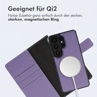 imoshion Herausnehmbare 2-in-1 Luxus-Bookcase Samsung Galaxy S26 Ultra - Violett