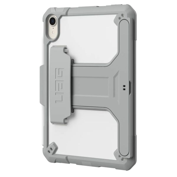 UAG Scout Healthcare backcover mit Ständer und Strap Apple iPad Mini 7 (2024) / iPad Mini 6 (2021) - Weiß / Grau