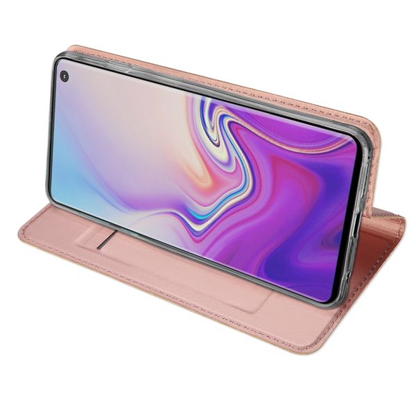 Dux Ducis Slim TPU Klapphülle Roségold für das Samsung Galaxy S10