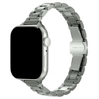 Selencia Slim Stahlgliederarmband für Apple Watch | 38/40/41/42 mm - Silber