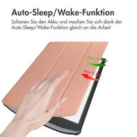 imoshion Slim Hard Case Klapphülle Pocketbook InkPad X Pro - Rosé gold