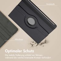 imoshion 360° drehbare Klapphülle für das Samsung Galaxy Tab A9 Plus - Schwarz