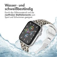 imoshion Silikonband⁺ für die Apple Watch Series 1 bis 9 / SE (38/40/41 mm) | Series 10 (42 mm) - Leopard