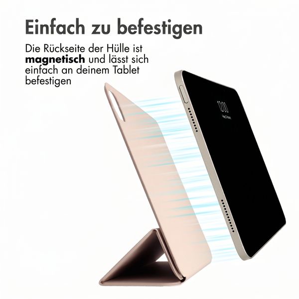 imoshion Magnetic Klapphülle Apple iPad Pro 13 (2025) M5 / (2024) M4 - Beige