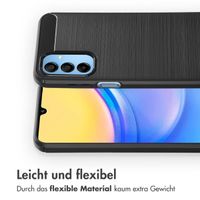 imoshion Brushed Back Cover für das Samsung Galaxy A15 (5G/4G) - Schwarz