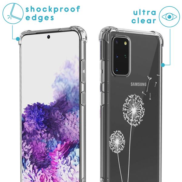 imoshion Design Hülle mit Band für das Samsung Galaxy S20 Plus - Dandelion