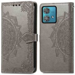 imoshion Mandala Klapphülle Motorola Moto G84 - Grau