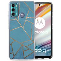 imoshion Design Hülle für das Motorola Moto G60 - Blue Graphic