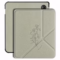 imoshion Design Klappbare Klapphülle Kobo Libra Colour - Floral Green