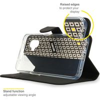 Accezz Wallet TPU Klapphülle Samsung Galaxy Xcover 6 Pro - Schwarz
