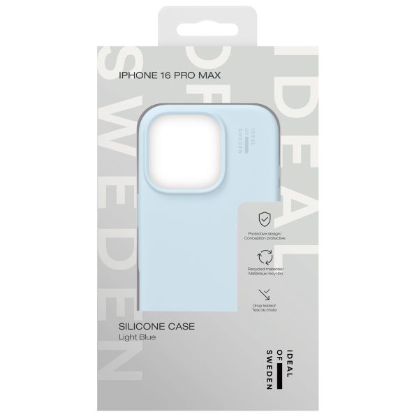 iDeal of Sweden Silikon Case für das iPhone 16 Pro Max - Light Blue