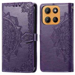 imoshion Mandala Klapphülle Motorola Moto G15 / G15 Power - Violett