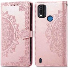 imoshion Mandala Klapphülle für das Nokia G11 Plus - Rose Gold