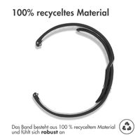 imoshion Silikonband Sport für das Samsung Galaxy Watch 7 40/44 mm - Schwarz / Weiß