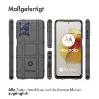 imoshion Rugged Shield Backcover für das Motorola Moto G73 - Schwarz