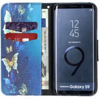 Design TPU Klapphülle für das Samsung Galaxy S9