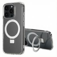 Accezz Ring Stand Backcover mit MagSafe Apple iPhone 16 Pro Max - Transparent
