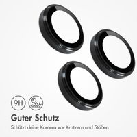 imoshion ﻿2er-Pack Objektivschutz für Kamera für das Apple iPhone 14 Pro / 14 Pro Max - Grau