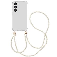 imoshion Handykette mit Perlen + Handgelenkschlaufe Samsung Galaxy S23 - Transparent