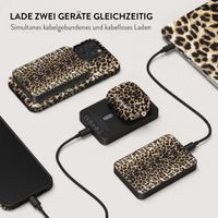 Burga Magnetische Powerbank 5.000 mAh - Geeignet für MagSafe und Qi2 - Player / Gunmetal