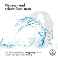 imoshion Silikonband für das Fitbit Luxe - Weiß