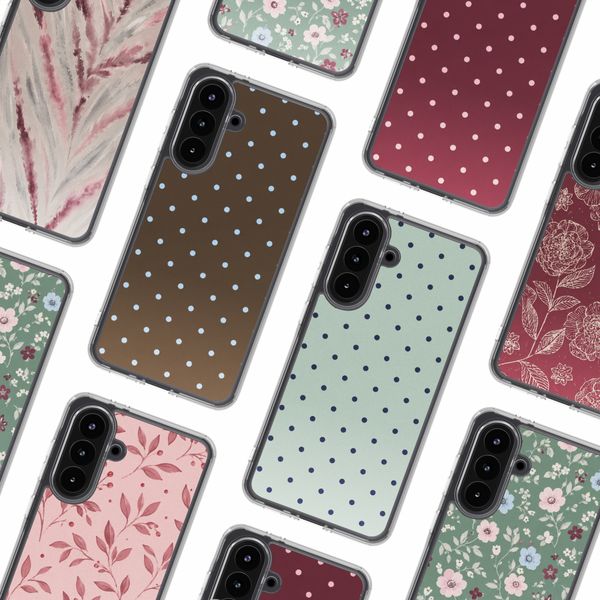 imoshion Design Hülle Samsung Galaxy A56 - Polka Dot Bruin