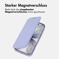 imoshion Transparente Bookcase mit MagSafe Apple iPhone 17 - Lila
