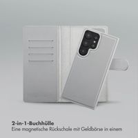 Selencia Olyn Abnehmbare Bookcase mit MagSafe Samsung Galaxy S24 Ultra - Grau