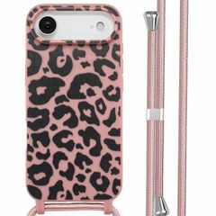 imoshion SilikonHülle design mit Band Apple iPhone Air - Animal Pink