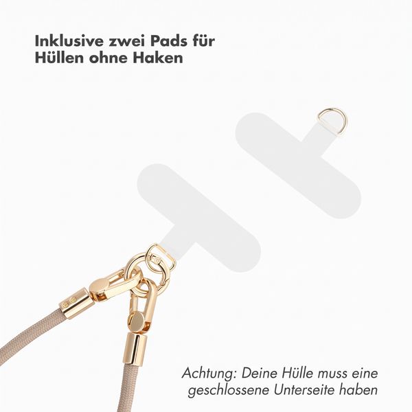 Selencia Universal Armband mit 2 Haken - Beige