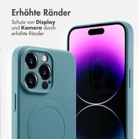 imoshion Color Back Cover mit MagSafe Apple iPhone 14 Pro Max - Smoke Green