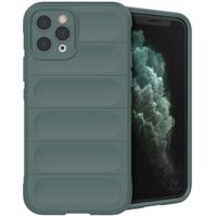 imoshion EasyGrip Back Cover für das iPhone 11 Pro - Dunkelgrün