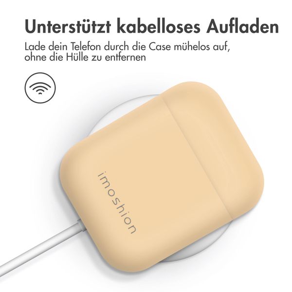 imoshion ﻿Hardcover-Schale für das Apple AirPods 1 / 2 - Gelb