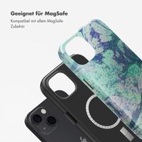 Selencia Vivid Tough Back Cover MagSafe für das iPhone 13 - Fresh Paint Green