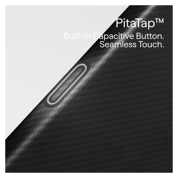 Pitaka Edge Case Apple iPhone 18 Pro / 17 Pro - Black / Grey
