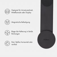 imoshion Flexible Handyhalterung Auto - Magnetisch - Armaturenbrett/Display - Schwarz