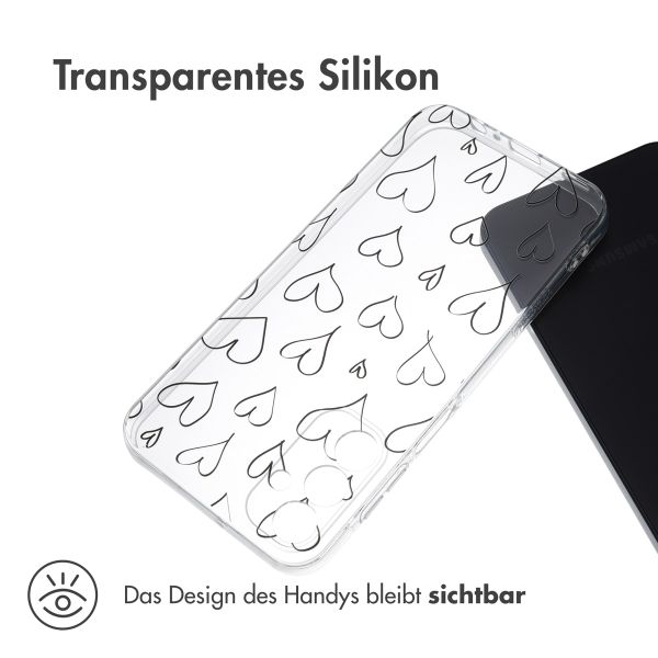 imoshion Design Hülle Samsung Galaxy A15 (5G/4G) - Hearts