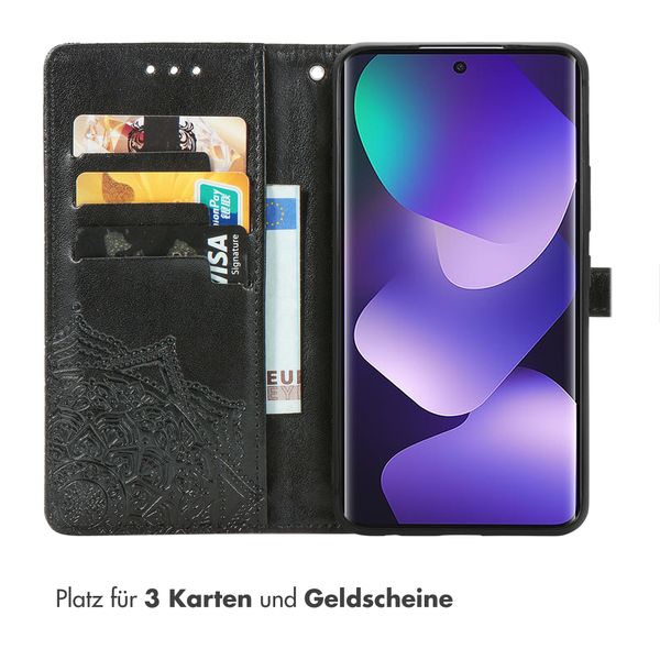 imoshion Mandala Klapphülle Xiaomi Redmi Note 15 (4G) - Schwarz