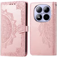 imoshion Mandala Klapphülle Xiaomi Redmi Note 15 Pro (5G) - Rose Gold