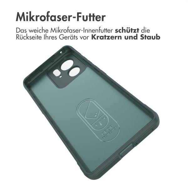 imoshion EasyGrip Backcover für das Motorola Edge 40 - Dunkelgrün