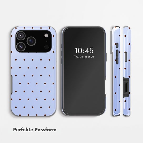 Selencia Vivid Rückabdeckung mit MagSafe Apple iPhone 18 Pro Max / 17 Pro Max - Happy Dots Digital Sky