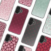 imoshion Design Hülle Apple iPhone 16 - Crush Check Coral Dust
