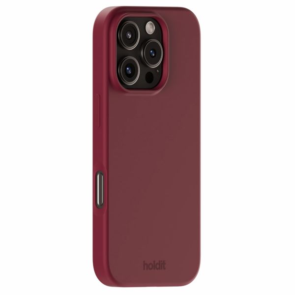 Holdit Silicone Case Apple iPhone 16 Pro Max - Red Velvet