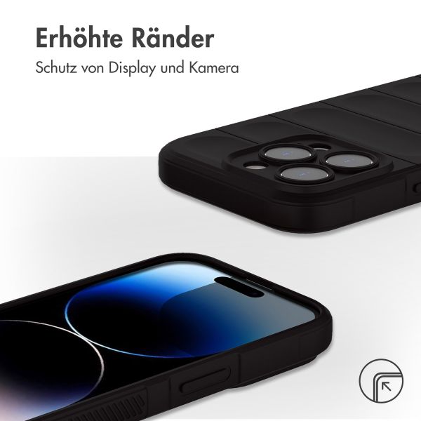 imoshion EasyGrip Back Cover für das iPhone 14 Pro - Schwarz