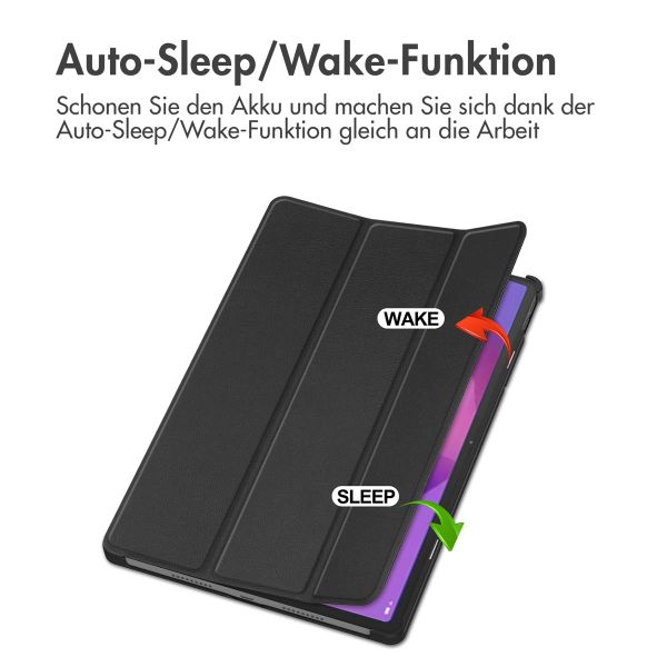 imoshion Trifold Klapphülle Lenovo Idea Tab Pro - Schwarz