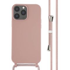 imoshion SilikonHülle mit Band Apple iPhone 13 Pro Max - Sand Pink