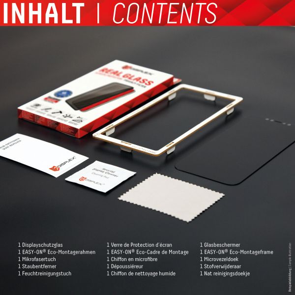 Displex Displayschutz aus gehärtetem Glas Privacy Samsung Galaxy S22 Plus