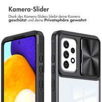 imoshion Back Cover mit Kameraschieber Samsung Galaxy A52(s) (5G/4G) - Schwarz